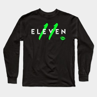 Green Kiss 2 Long Sleeve T-Shirt